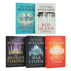 Victoria Aveyard Red Queen Series 5 Books Collection Set - Young Adult - Paperback