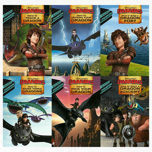 How To Train Your Dragon Early Reader 6 Books Children Collection  Paperback By - Erica David