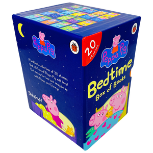 Peppa Pig Bedtime Stories 20 Books Children Pack Hardback Box Set By Ladybird