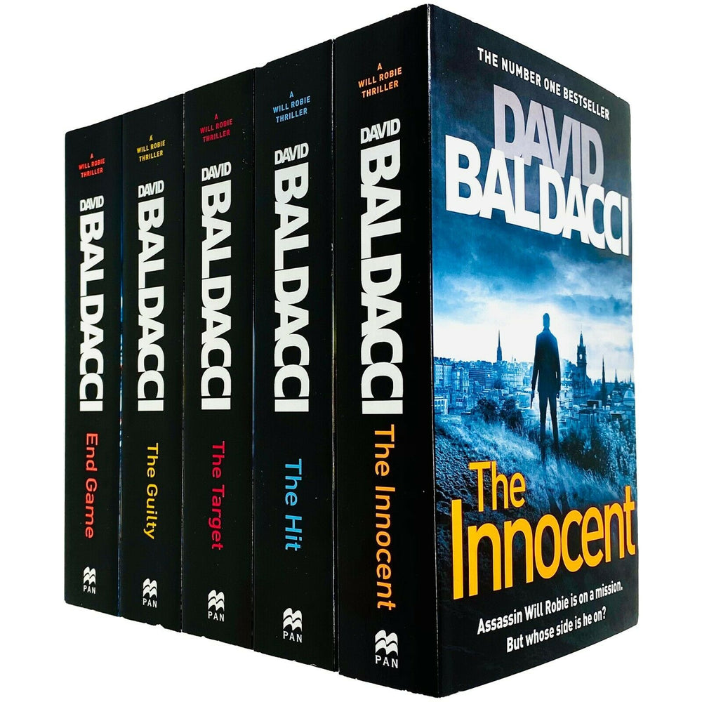Will Robie Series 5 Book Collection by David Baldacci - Fiction - Paperback - Bangzo Books Wholesale