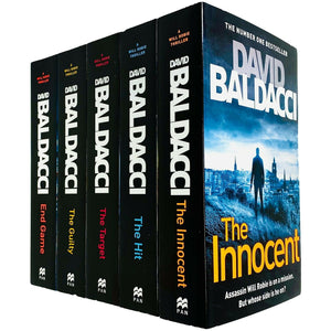 David Baldacci Will Robie Series 5 Book Collection - Fiction - Paperback