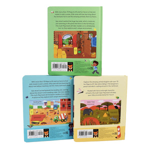 My Peekaboo Lift The Flap Library 3 Books Collection Box Set - Ages 0-5 - Hardback