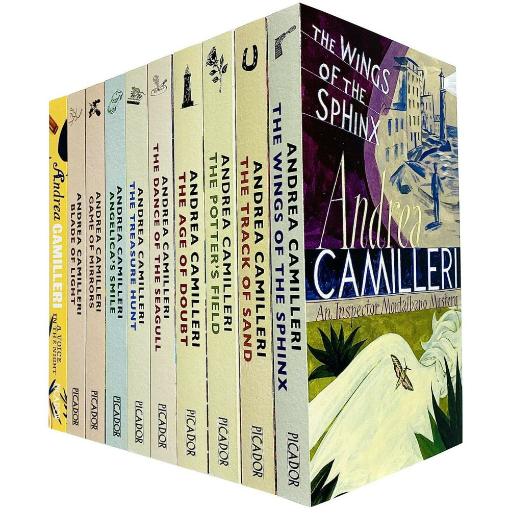 Inspector Montalbano by Andrea Camilleri Books 11-20 Collection Set - Fiction - Paperback - Bangzo Books Wholesale