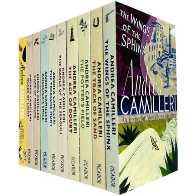 Inspector Montalbano by Andrea Camilleri Books 11-20 Collection Set - Fiction - Paperback