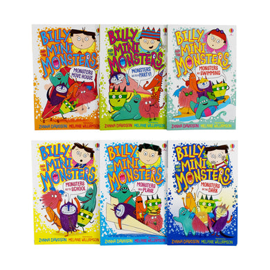 Billy and The Mini Monsters 6 Books Collection Set - Age 5-7 - Paperback by Zanna Davidson