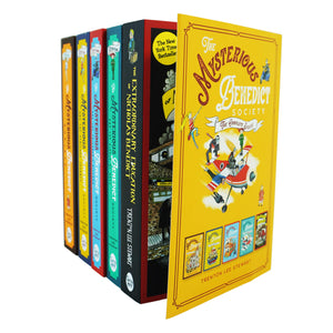 The Mysterious Benedict Society Complete Series 5 Books Collection by Trenton Lee Stewart - Age 9-14 - Paperback