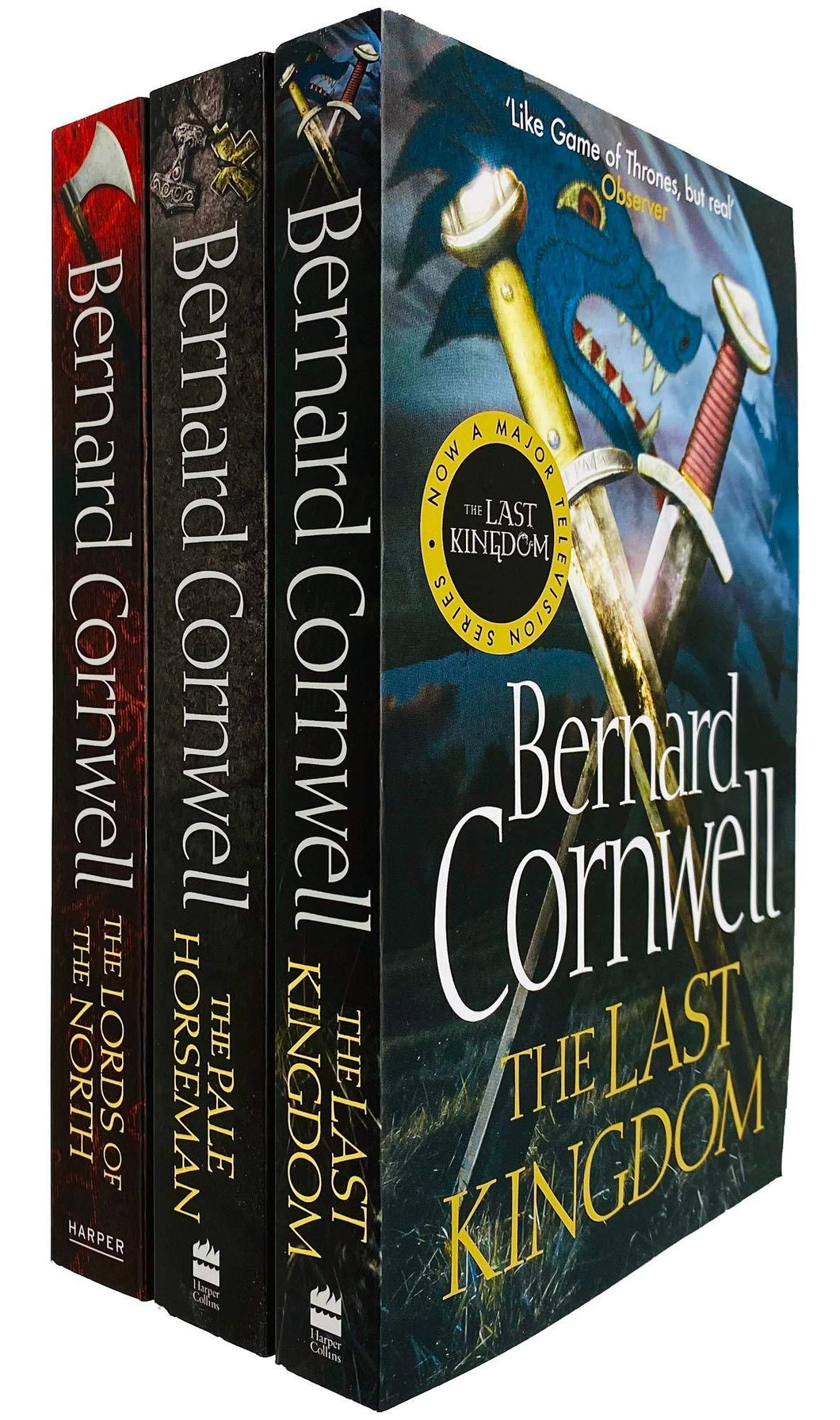 The Last Kingdom by Bernard Cornwell: Books 1-3 Collection 3 Book Set - Adult - Paperback