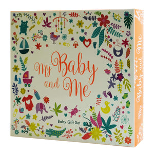 My Baby and Me 3 Books Baby Gift Box Set with 16 Milestone Cards - Ages 0-5 - Hardback/Paperback