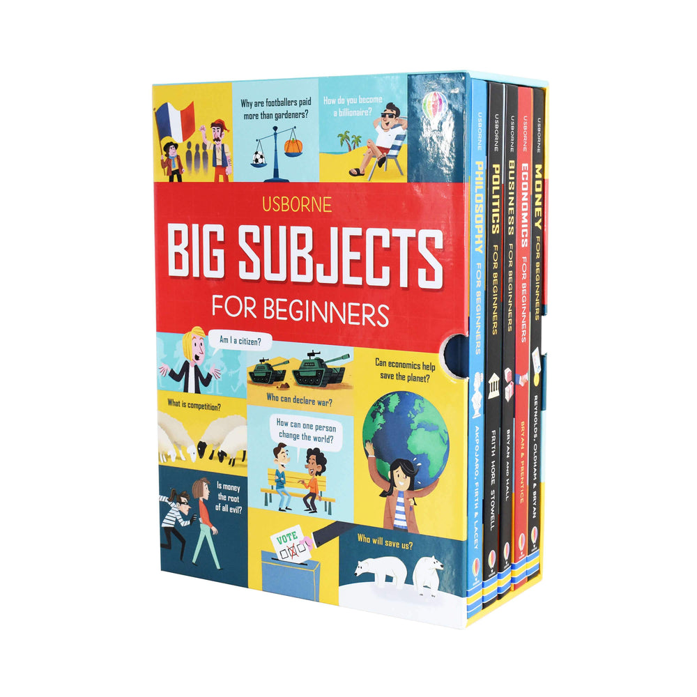 Usborne Big Subjects for Beginners 5 Books Collection Box Set - Hardback - Age 8-11 - Bangzo Books Wholesale