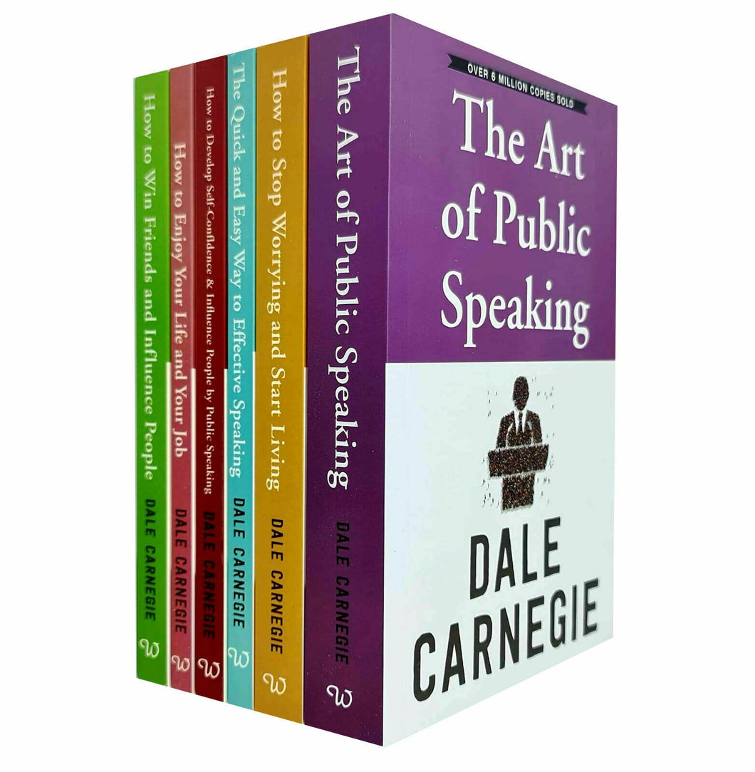 Dale Carnegie Collection 6 Books Set - Non Fiction - Paperback