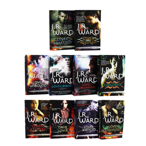 Black Dagger Brotherhood by J.R. Ward 10 Books Collection Set - Fiction - Paperback