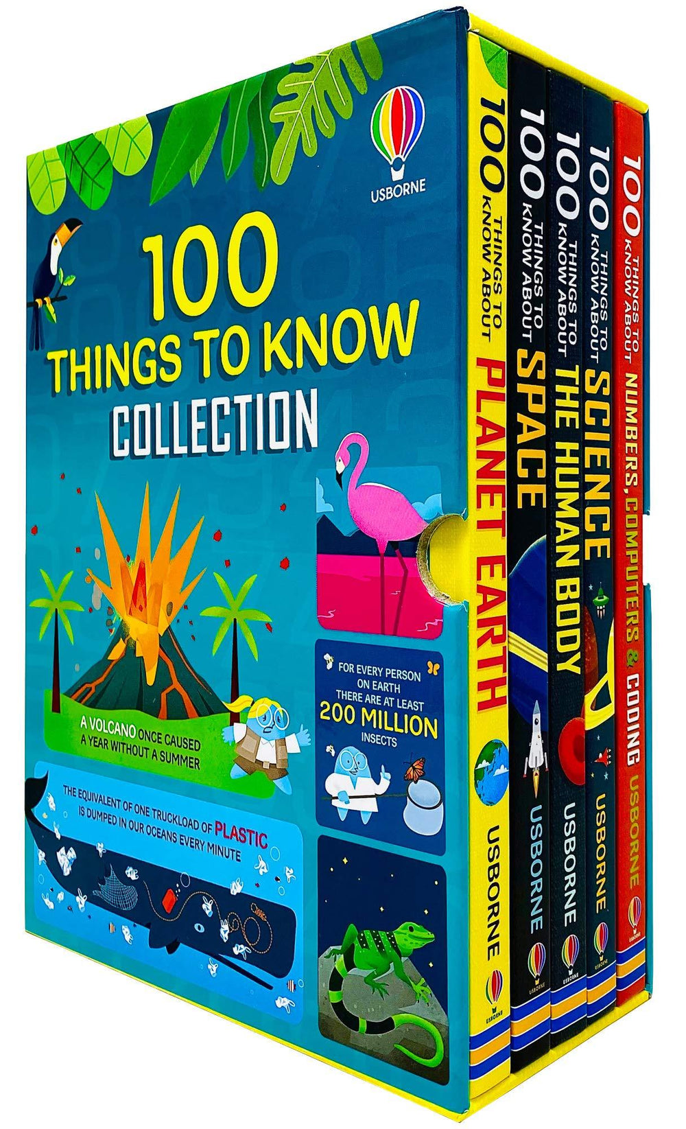 Usborne 100 Things to Know Collection 5 Books by Alex Frith, Jerome Martin & Alice James - Age 5-7 - Hardback - Bangzo Books Wholesale