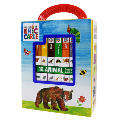 World of Eric Carle 12 Animal Books Collection Set By Pi Kids - Ages 0-5 - Board Book