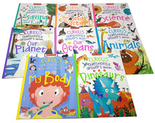 Load image into Gallery viewer, Curious Questions and Answers 8 Books Collection Set by Miles Kelly - Ages 5-7 - Paperback - Bangzo Books Wholesale