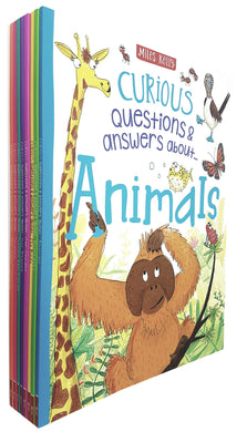 Curious Questions and Answers 8 Books Collection Set by Miles Kelly - Ages 5-7 - Paperback