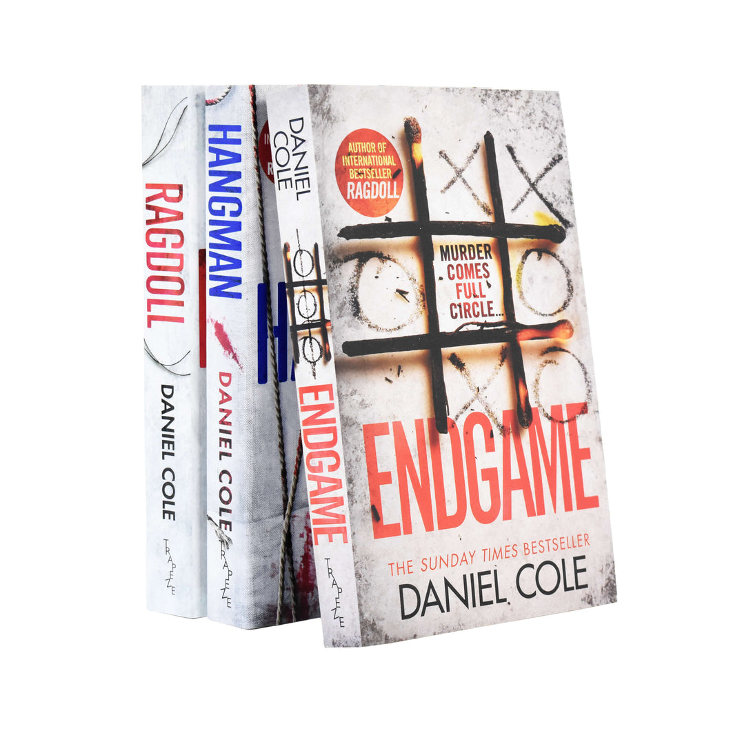 Daniel Cole 3 Books Collection Set (Endgame, Hangman, Ragdoll)- Young Adult - Paperback