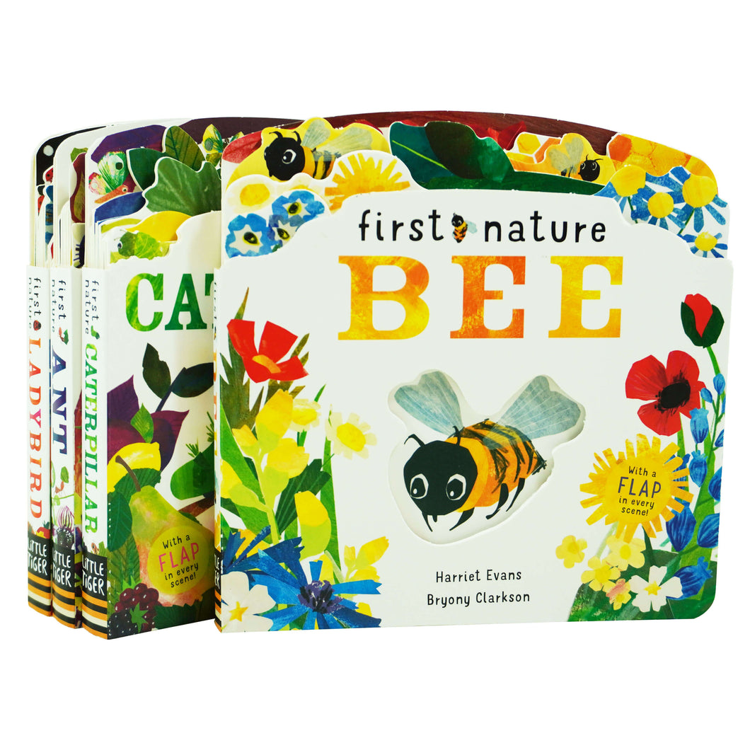 First Nature 4 Books Childrens Collection Set By Harriet Evans - Ages 0-5 - Board Book
