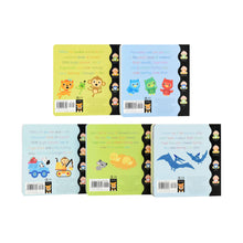 Load image into Gallery viewer, My Little World 5 Board Books (Dino,Moo,Zoom,Roar,Hoot) by Little Tiger - Ages 0-5 - Boardbook