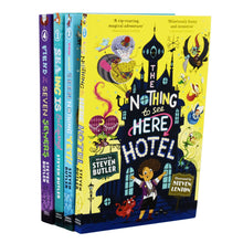 Load image into Gallery viewer, Nothing to See Here Hotel Series by Steven Butler 4 Books Collection Set – Ages 6+ - Paperback