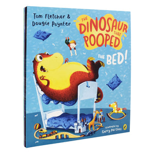 Dinosaur That Pooped 5 Books (Bed, Planet, Past, Princess & Christmas) by Tom Fletcher - Ages 0-5 - Paperback