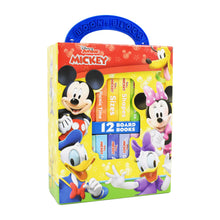 Load image into Gallery viewer, Disney Mickey Mouse Clubhouse 12 books by Disney Ages 0-5 - Board Book