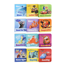 Load image into Gallery viewer, Disney Pixar 12 Board Books Box by Disney Ages 0-5 – Board Book