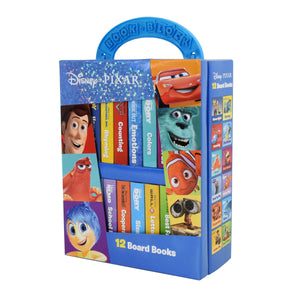 Disney Pixar 12 Board Books Box by Disney Ages 0-5 – Board Book