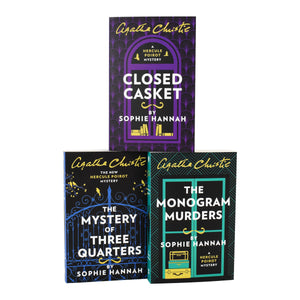 The New Hercule Poirot Mysteries 3 Books Collection Set by Sophie Hannah - Fiction - Paperback