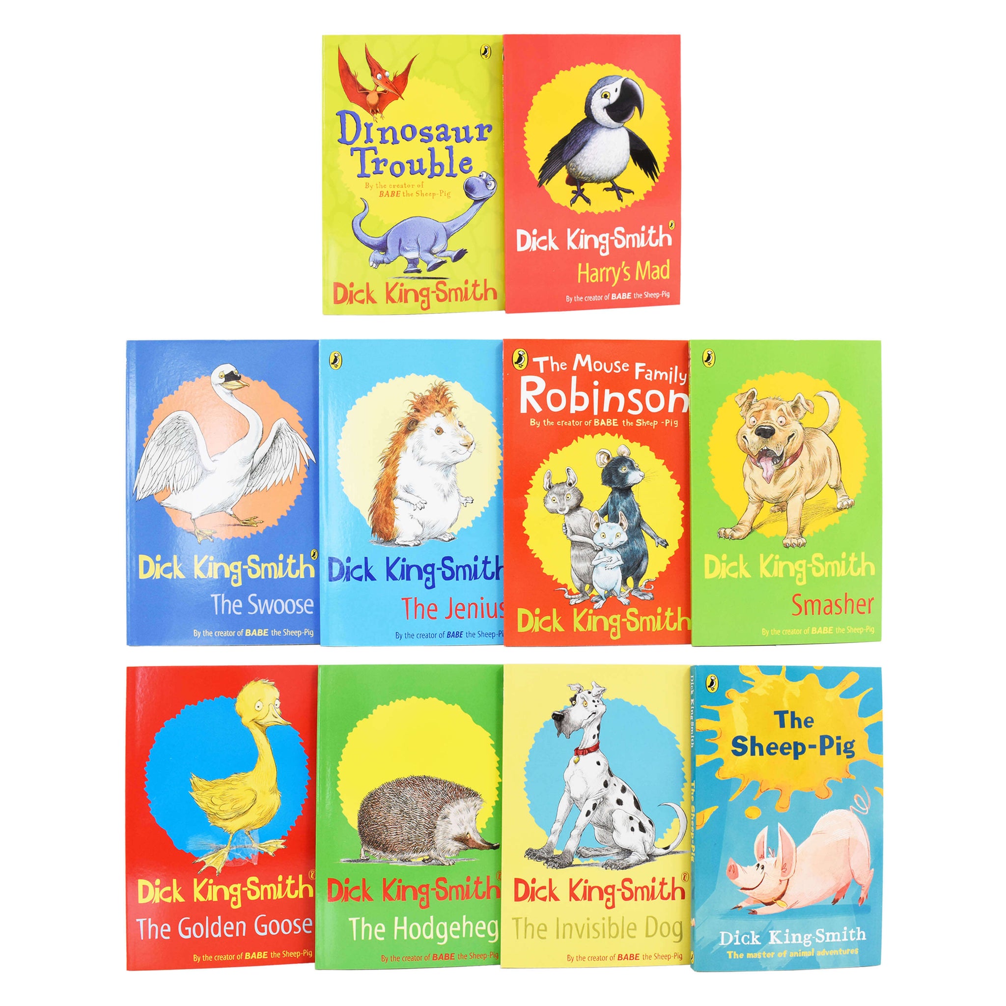 Dick King Smith The Master Of Animal Adventures 10 Books Collection dick-king-smith-the-master-of-animal-adventures-10-books-collection
