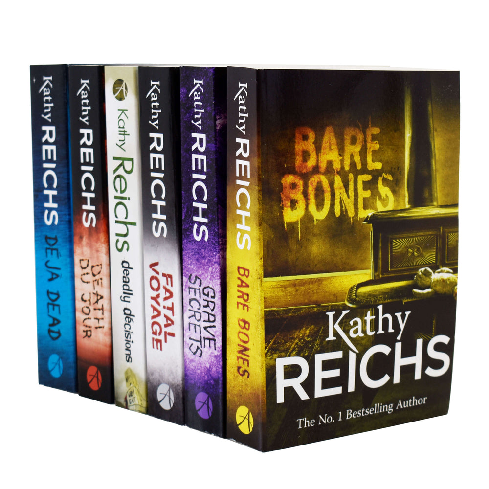 Temperance Brennan by Kathy Reichs: Books 1-6 Collection Set - Fiction - Paperback - Bangzo Books Wholesale