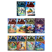 Load image into Gallery viewer, ZAC Power Zac&#39;s Top Ten 10 Books Box by H.I.Larry – Ages 7-9 – Paperback