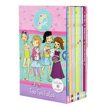 Load image into Gallery viewer, Go Girl Top Ten Tales 10 Books Box by H.I.Larry – Ages 7-9 – Paperback