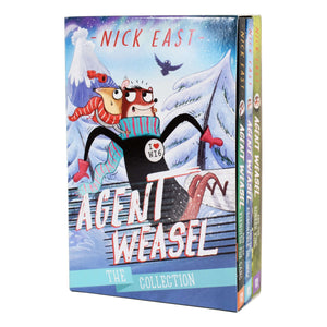 Agent Weasel Series 3 Books Collection Set By Nick East – Ages 7-9 - Paperback