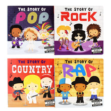 Load image into Gallery viewer, The Story of Music 4 Books By Little Tiger - Ages 0-5 - Board Book