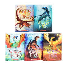 Load image into Gallery viewer, Wings of Fire by Tui T Sutherland 5 Books Collection Set - Ages 9-14 - Paperback