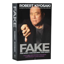 Load image into Gallery viewer, Fake Money - Fake Teachers - Fake Assets By Robert T. Kiyosaki - Non-Fiction - Paperback - Bangzo Books Wholesale