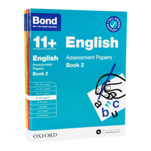 Load image into Gallery viewer, Bond 11+ Assessment Papers Book 2 (9-10 Years) 4 Books Collection by Oxford - Paperback