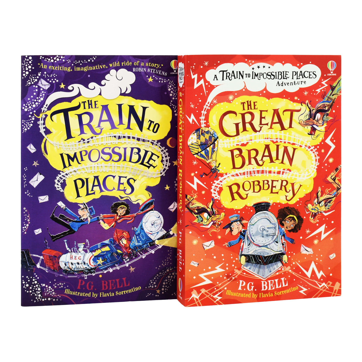 Train To Impossible Places 2 Books Collection Set By P.G. Bell - Ages ...