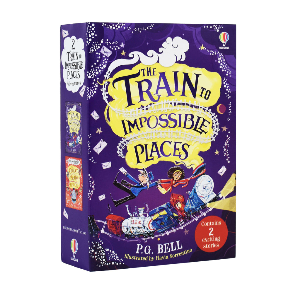 Train To Impossible Places 2 Books Collection Set By P.G. Bell - Ages 7-9 - Paperback - Bangzo Books Wholesale