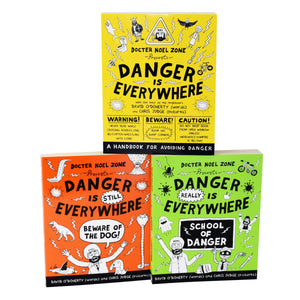 Danger is Everywhere Collection Series by David O'Doherty 3 Books Set - Ages 9-14 - Paperback