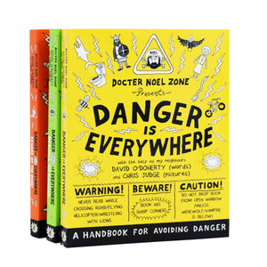 Danger is Everywhere Collection Series by David O'Doherty 3 Books Set - Ages 9-14 - Paperback