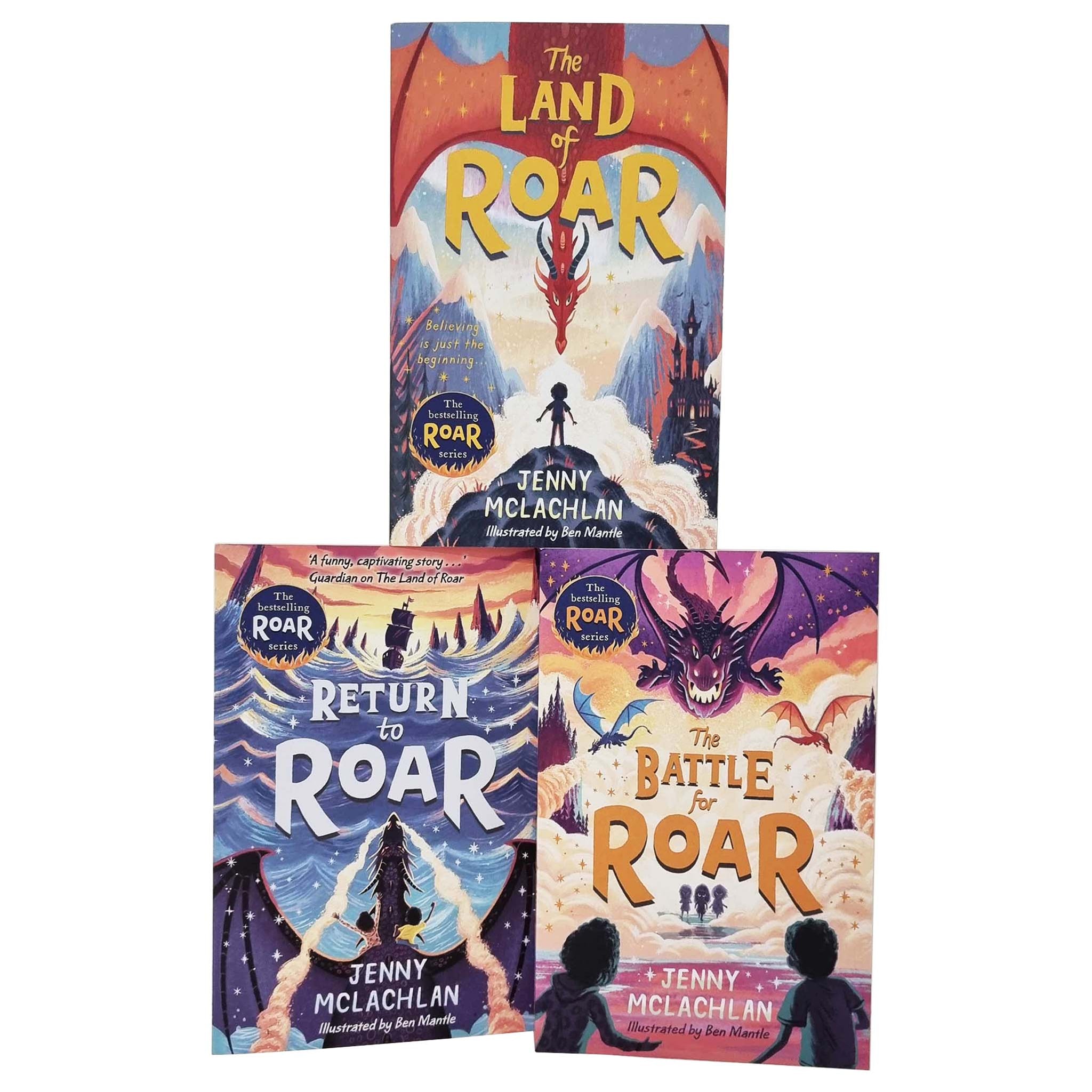 The Land of Roar Series by Jenny McLachlan 3 Books Collection Set