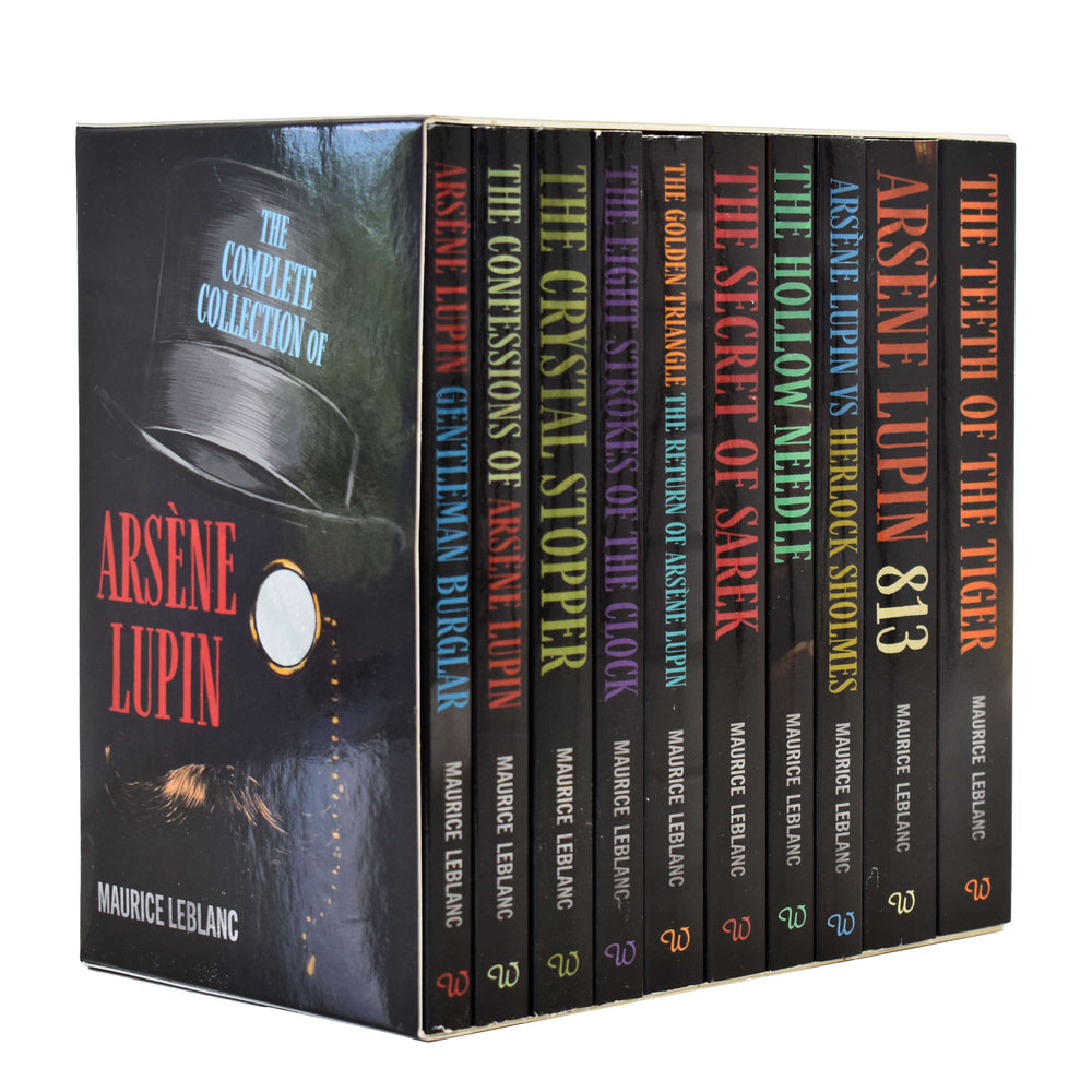 The Complete Collection of Arsène Lupin by Maurice LeBlanc 10 Books Box Set - Fiction - Paperback - Bangzo Books Wholesale