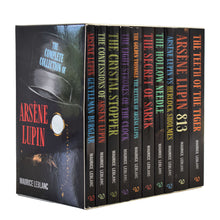 Load image into Gallery viewer, The Complete Collection of Arsène Lupin 10 Books Box Set by Maurice LeBlanc - Fiction - Paperback