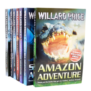 Willard Price Adventure  7 Books Set - Ages 9-14 - Paperback