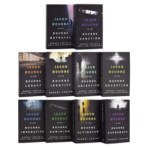 Jason Bourne Series Collection 10 Books Set By Robert Ludlum & Eric Van Lustbader - Adult - Paperback