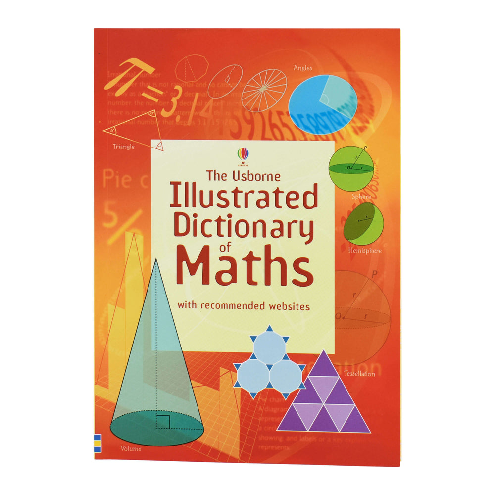 The Usborne Illustrated Dictionary of Maths By Tori Large - Ages 5-7 - Paperback - Bangzo Books Wholesale