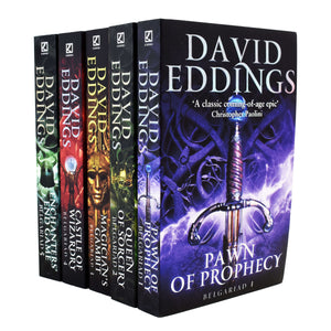 The Belgariad Series By David Eddings Book 1 To 5 Collection 5 Books Set - Ages 12-17 - Paperback