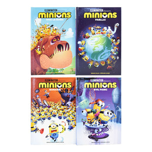 Despicable Me Minions Banana Series Volumes 1 - 4 Graphic Novel Books Collection Box Set - Ages 0-5 - Hardback