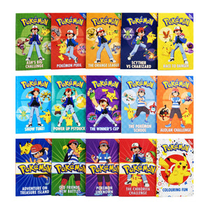 Pokemon Super Collection Series Books 1-15 Box Set By Tracey West - Ages 9-14 - Paperback